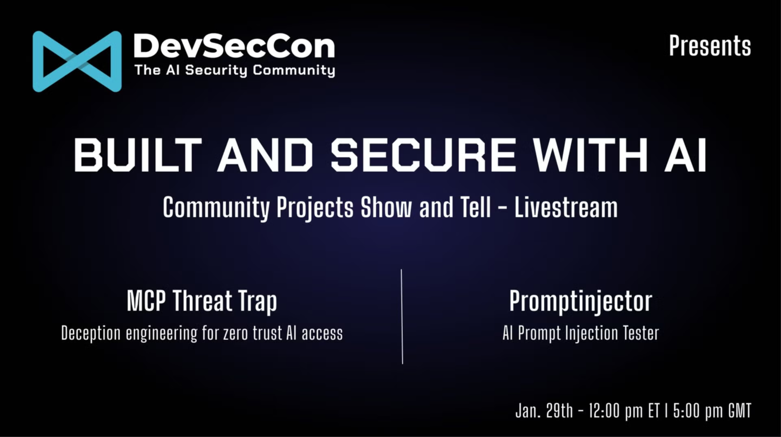 built and secure with al community projects show and tell
