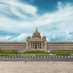 vidhana soudha of parliment, bangalore, india